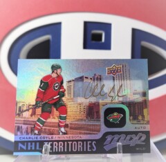Charlie Coyle 2015-16 - Nhl Territories Autograph Mvp